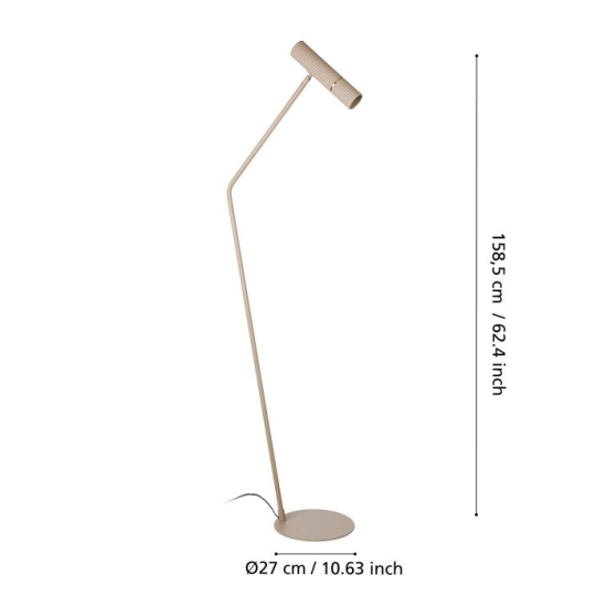 CAMINIA Lampa podłogowa 901155 EGLO