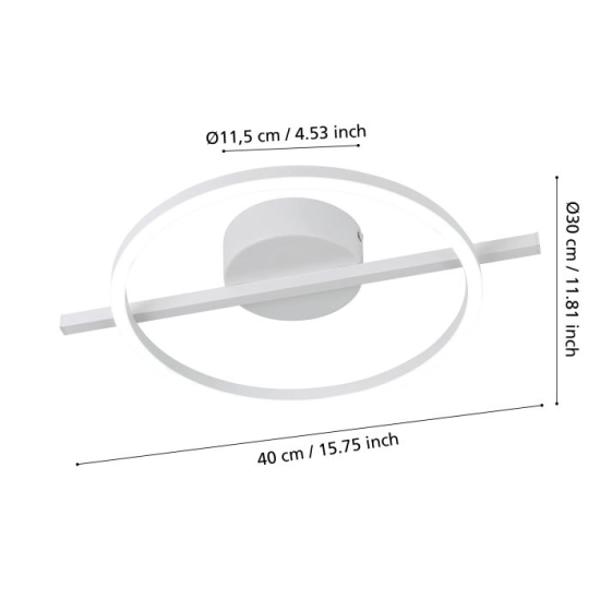 AMANDOLO oprawa sufitowa 901114 EGLO