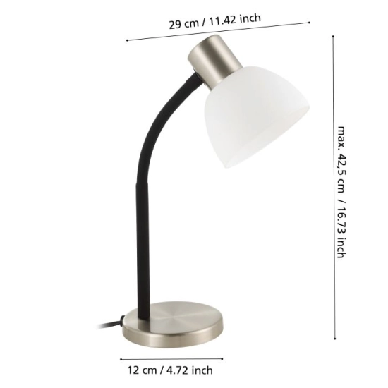 MACERE Lampa stołowa 901061 EGLO