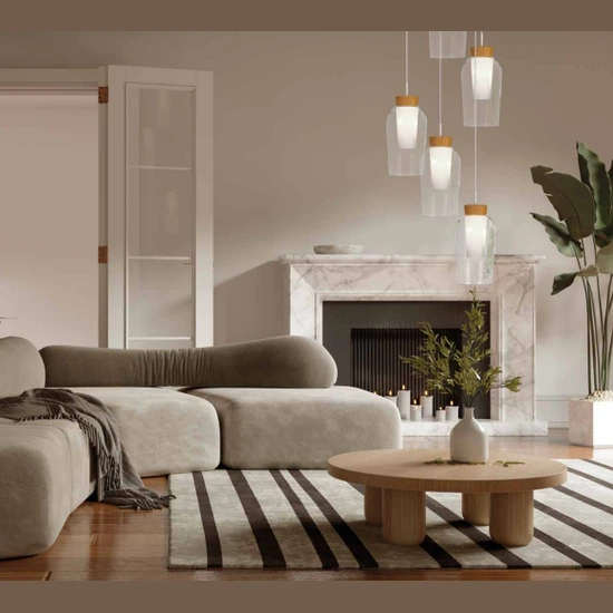 Lampa wisząca Mantra Nora 8283MA - zdjęcie dodatkowe 4
