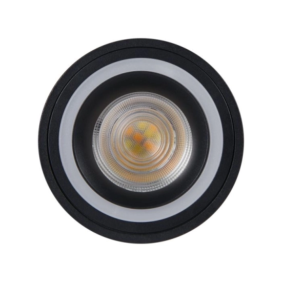 CAROSSO-Z Oprawa sufitowa LED GU10 Czarna tubka spot plafon Smart Home 901168 EGLO