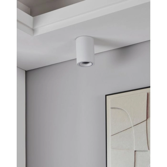 CAROSSO-Z Oprawa sufitowa LED GU10 Biała tubka spot plafon Smart Home 901169 EGLO