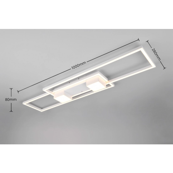 ALBANY – 647710431 incl. 1x SMD, 37W · 1x 4300lm, 2700 - 6500K TRIO