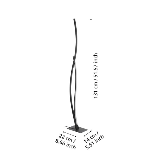 GRISOLIA Lampa podłogowa 901209 EGLO