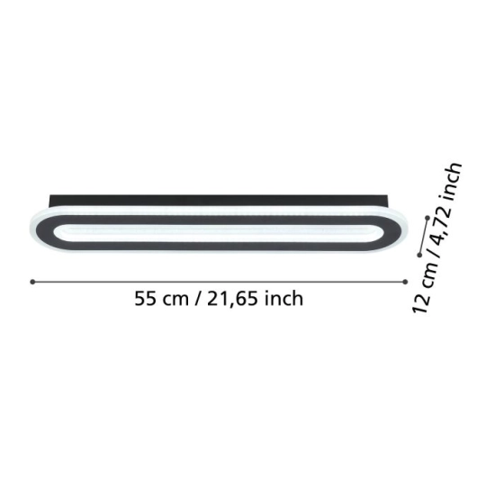 MACCHIONI oprawa sufitowa 901243 EGLO