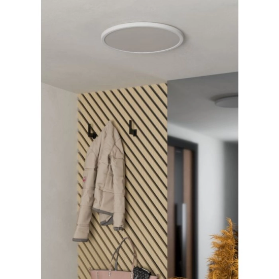 MINERARIO Plafon LED 39 cm IP54 biały okrągły lampa ścienna / sufitowa 901577 EGLO