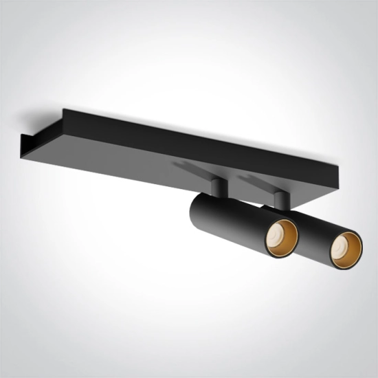 BLACK 2x5W WW IP20 230V 65004B/B/W ONE LIGHT