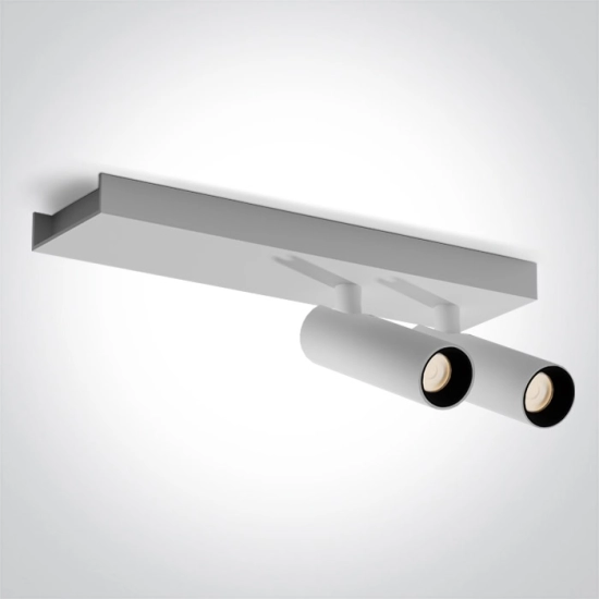 WHITE 2x5W WW IP20 230V 65004B/W/W ONE LIGHT