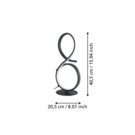 SERPINS Lampa stołowa 901269 EGLO