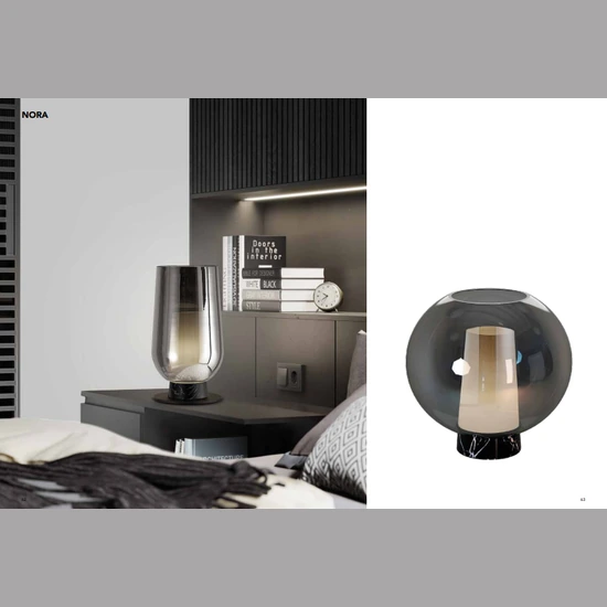 Lampa biurkowa Mantra Nora 8289MA - zdjęcie dodatkowe 2