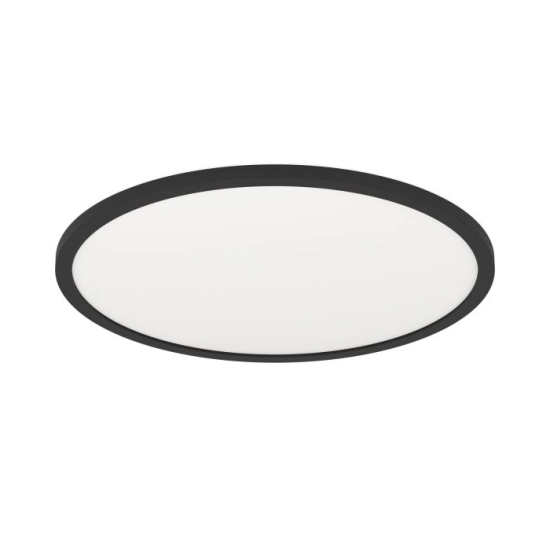 MINERARIO Plafon LED 39 cm IP54 czarny okrągły lampa ścienna / sufitowa 901573 EGLO