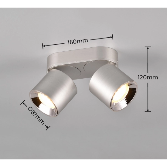 GUAYANA – 651000207 excl. 2x GU10 · max. 10W TRIO