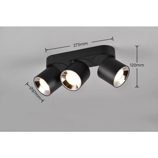 Spot GUAYANA – 651000332 excl. 3x GU10 · max. 10W TRIO
