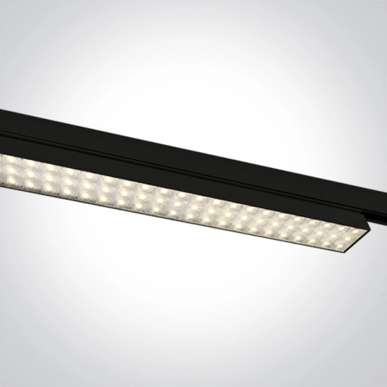 kinkiecik.pl Ranzi 65170AT/B/W czarny naświetlacz SMD LED 3000K 30W 230V; zasilacz 700mA w komplecie ONE LIGHT