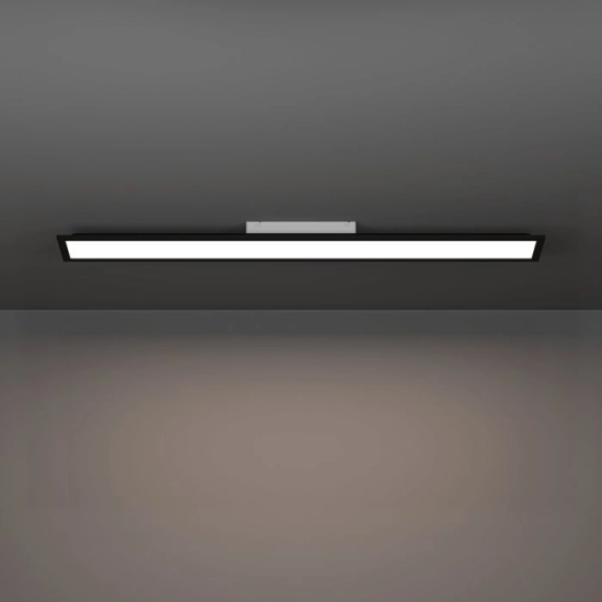 MORADILLO Plafon LED 119,5x14,5 cm czarny prostokątny oprawa sufitowa 901488 EGLO