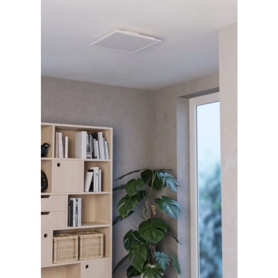 MORADILLO Plafon LED 39,5 cm biały kwadratowy oprawa sufitowa 901491 EGLO