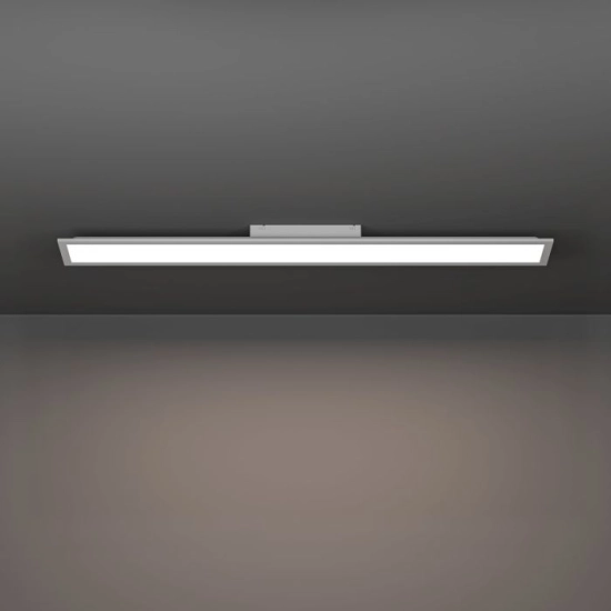MORADILLO-R Plafon LED 119,5x14,5 cm biały prostokątny na pilota / oprawa sufitowa 901504 EGLO