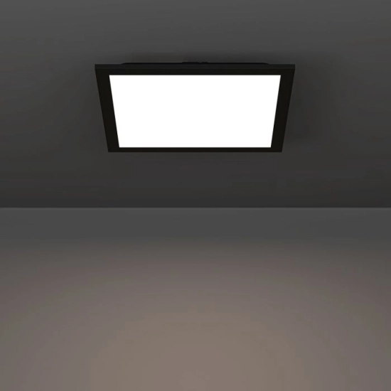 MORADILLO-Z oprawa sufitowa LED-RGB/CCT Plafon 29,5x29,5 cm czarny 901505 EGLO