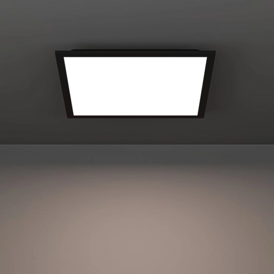 MORADILLO-Z oprawa sufitowa LED-RGB/CCT Plafon 39,3x39,3 cm czarny 901506 EGLO