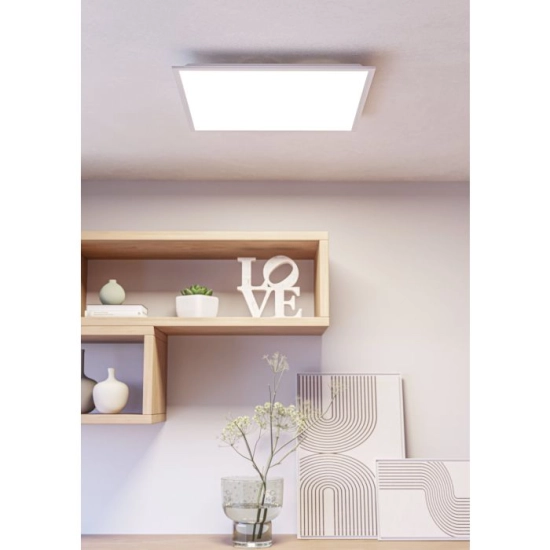 MORADILLO-Z oprawa sufitowa LED-RGB/CCT Plafon 59,5x59,5 cm biały 901514 EGLO