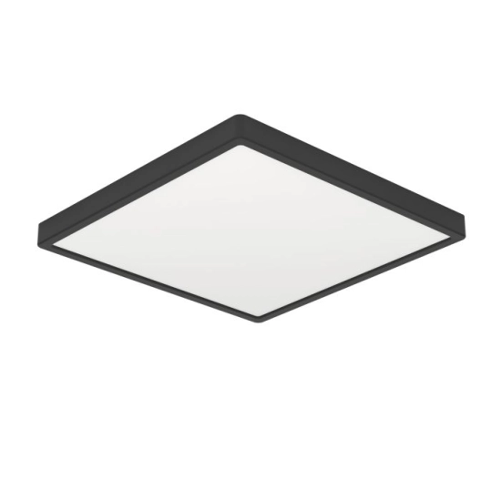 FUEVA 6 Plafon LED 17,5W 2700/4000/6500K czarny kwadratowy / oprawa natynkowa 901305 EGLO