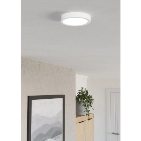 FUEVA 6 Plafon LED 7,5W 2700/4000/6500K biały okrągły / oprawa natynkowa 901306 EGLO