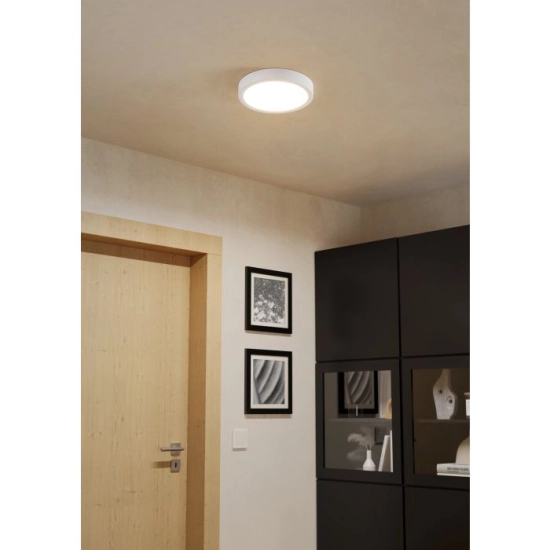 FUEVA 6 Plafon LED 11,5W 2700/4000/6500K biały okrągły / oprawa natynkowa 901307 EGLO