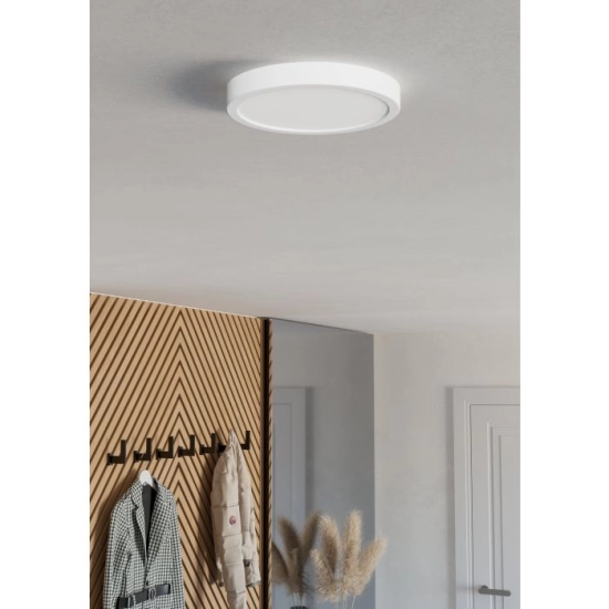 FUEVA 6 Plafon LED 11,5W 2700/4000/6500K biały okrągły / oprawa natynkowa 901307 EGLO
