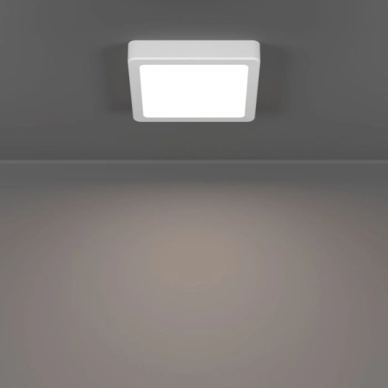 FUEVA 6 Plafon LED 7W 2700/4000/6500K biały kwadratowy / oprawa natynkowa 901311 EGLO