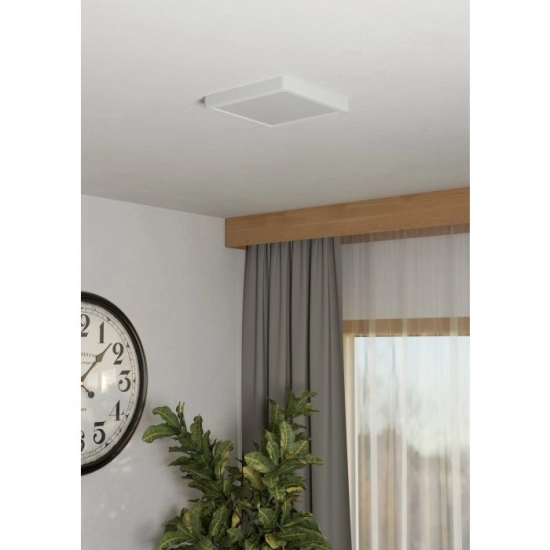FUEVA 6 Plafon LED 10,5W 2700/4000/6500K biały kwadratowy / oprawa natynkowa 901312 EGLO
