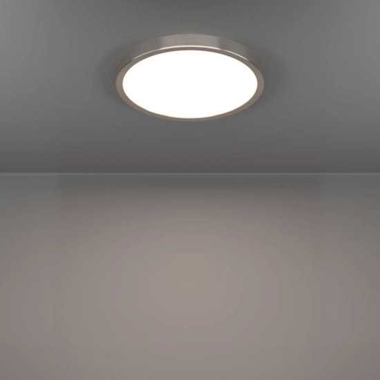 FUEVA 6 Plafon LED 14,2W 2700/4000/6500K nikiel mat okrągły / oprawa natynkowa 901317 EGLO