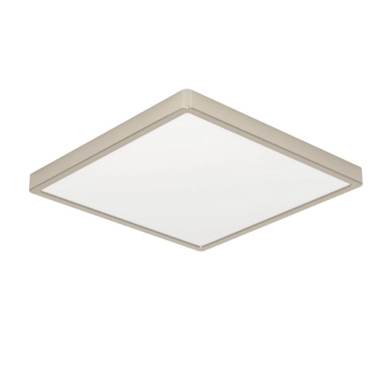 FUEVA 6 Plafon LED 17,5W 2700/4000/6500K nikiel mat kwadratowy / oprawa natynkowa 901323 EGLO