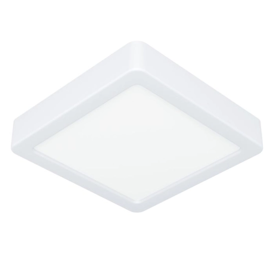 FUEVA 6 Plafon LED 7W 2700/4000/6500K IP44 biały kwadratowy / oprawa natynkowa 901335 EGLO