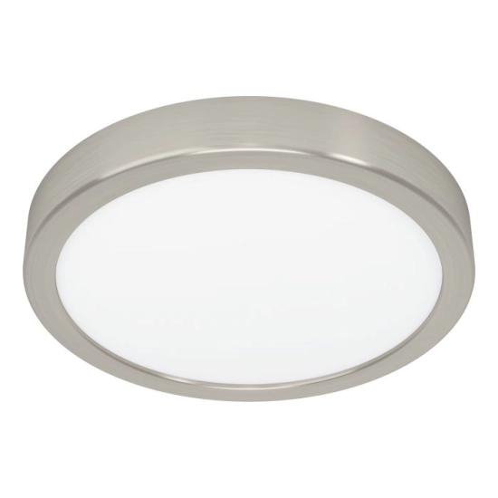 FUEVA 6-Z Plafon LED 11,2W RGB+TW IP44 nikiel mat okrągły / oprawa natynkowa 901381 EGLO