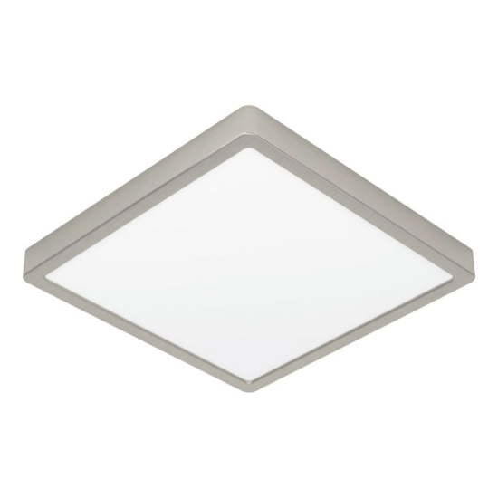 FUEVA 6-Z Plafon LED 13,5W RGB+TW IP44 nikiel mat kwadratowy / oprawa natynkowa 901384 EGLO