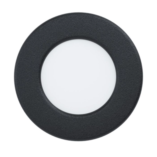 FUEVA 6 Oprawa wpuszczana LED 3,7W 2700/4000/6500K czarna 8,8 cm 901386 EGLO