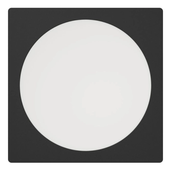 FUEVA 6 Oprawa wpuszczana LED 18,5W 2700/4000/6500K czarna 21,6 cm 901393 EGLO