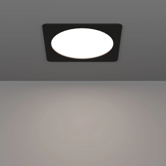 FUEVA 6 Oprawa wpuszczana LED 18,5W 2700/4000/6500K czarna 21,6 cm 901393 EGLO