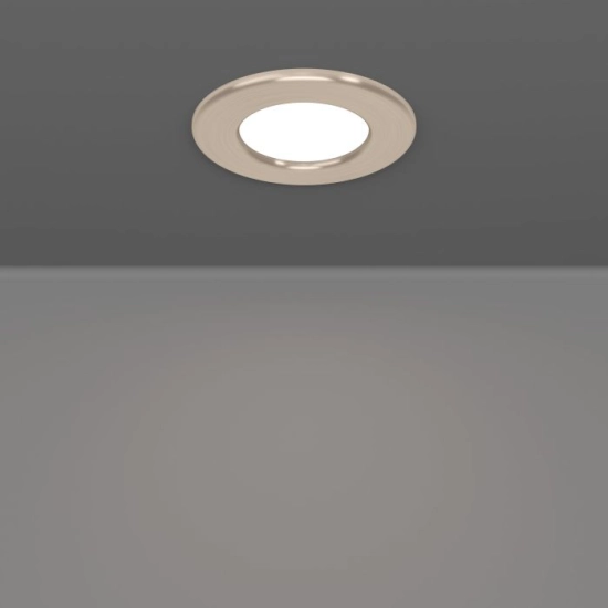 FUEVA 6 Oprawa wpuszczana LED 3X3,7W 2700/4000/6500K nikiel mat 8,8 cm Zestaw 901403 EGLO