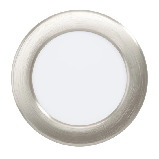 FUEVA 6 Oprawa wpuszczana LED 6,3W 2700/4000/6500K nikiel mat 11,9 cm 901405 EGLO