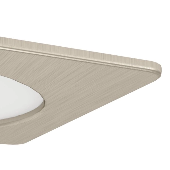 FUEVA 6 Oprawa wpuszczana LED 6,3W 2700/4000/6500K nikiel mat 11,9 cm 901408 EGLO