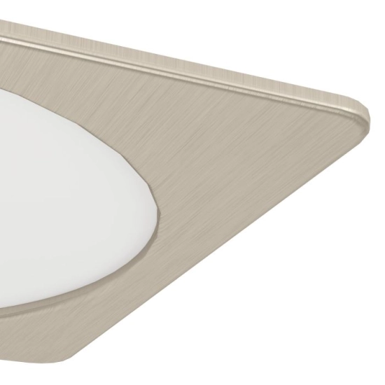 FUEVA 6 Oprawa wpuszczana LED 18,5W 2700/4000/6500K nikiel mat 21,6 cm 901411 EGLO