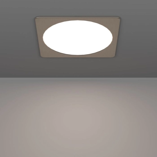 FUEVA 6 Oprawa wpuszczana LED 18,5W 2700/4000/6500K nikiel mat 21,6 cm 901411 EGLO
