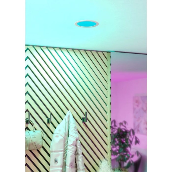 FUEVA 6-Z Oprawa wpuszczana LED 9,5W RGB/CCT biała 16,8 cm 901432 EGLO