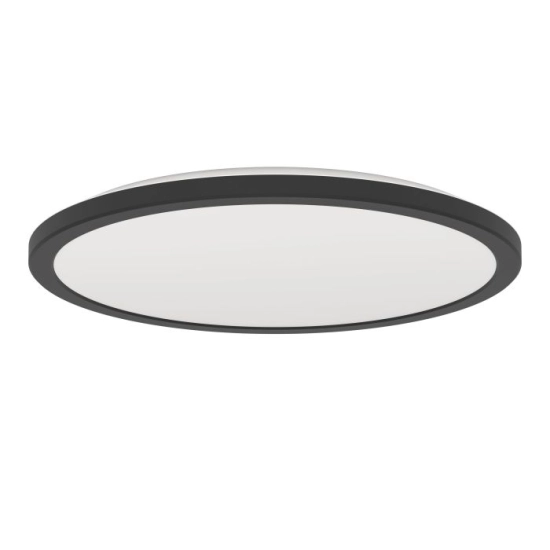 ROVITO oprawa sufitowa Plafon LED 39cm IP44 Czarny okrągły 901439 EGLO