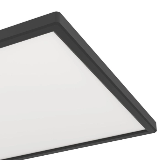 ROVITO oprawa sufitowa Plafon LED 57x30cm IP44 Czarny prostokątny 901445 EGLO