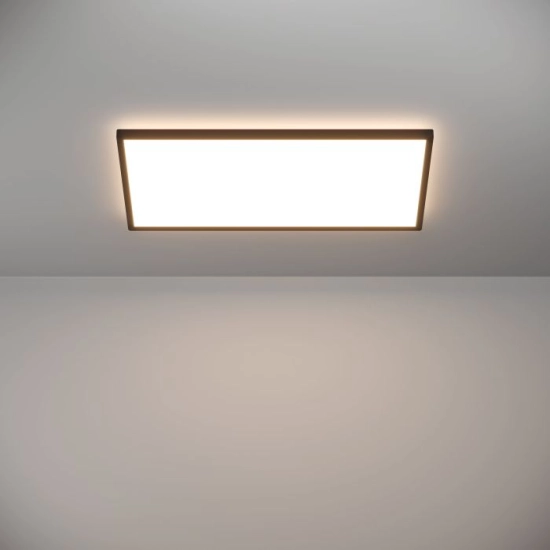 ROVITO oprawa sufitowa Plafon LED 57x30cm IP44 Czarny prostokątny 901445 EGLO