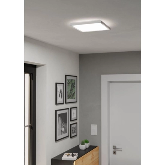 ROVITO oprawa sufitowa Plafon LED 29x29cm IP44 Biały kwadratowy 901449 EGLO