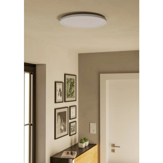 ROVITO-R oprawa sufitowa Plafon LED 39cm IP44 na pilota Biały okrągły 901458 EGLO