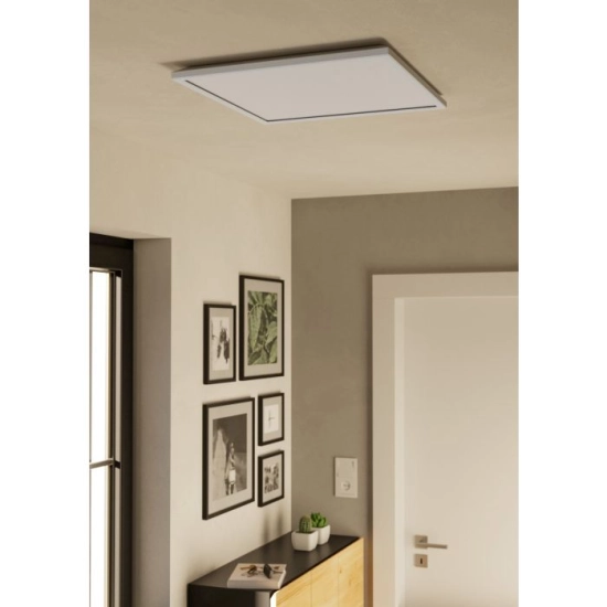 ROVITO-R oprawa sufitowa Plafon LED 50x50cm IP44 na pilota Biały kwadratowy 901462 EGLO